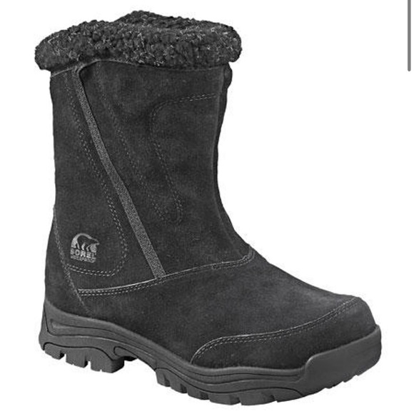 Sorel Black Waterfall Boots - Picture 1 of 8